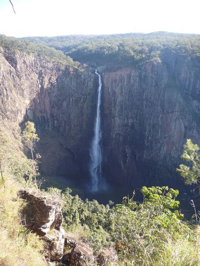 Der Blick auf den Wasserfall war atemberaubend!!!