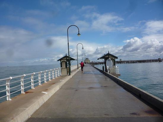 Mittags gings zum Pier von St. Kilda.