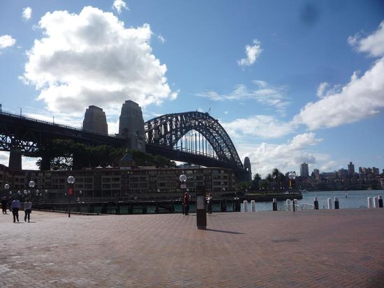 Die Harbour-Bridge war Hannes Highlight.