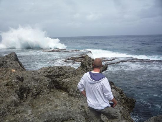 gings zu den Blowholes.