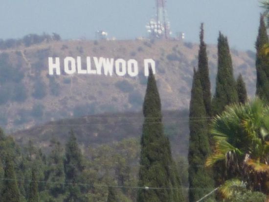 Danach machten wir eine Tour zu den Stars.