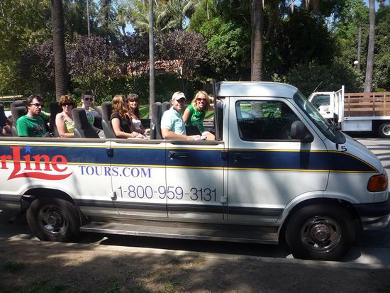 Mit Star Line gings zuerst in die Beverly Hills.