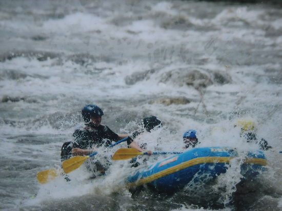 Beim Raften