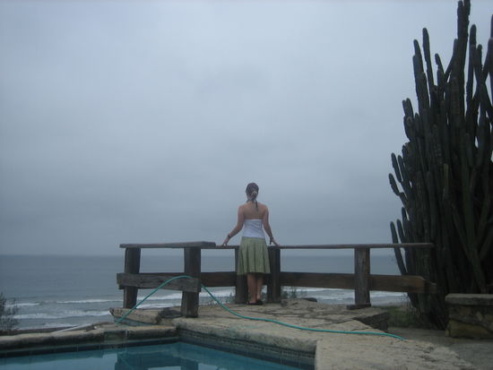 Der Ausblick auf den eigenen Strand