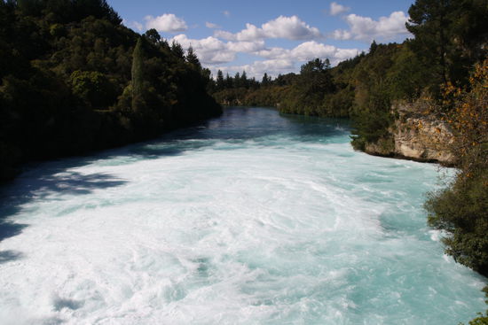 bei den Huka Falls