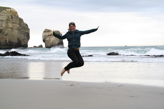Tunnel Beach - herrlich ...