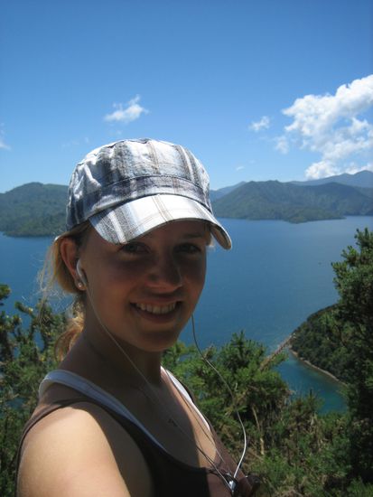 auf meiner ersten Wanderung ganz alleine