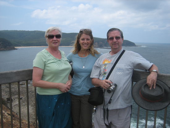 Luzie, ich und Michael