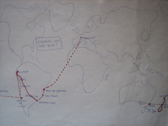 Meine Route Stand 26.Februar
