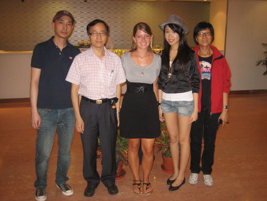 Queenies Uncle, Vater, ich, Queenie, Mutter