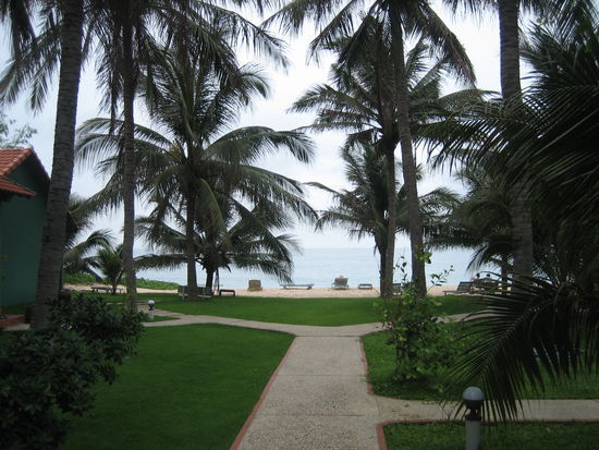 der Ausblick aus unserem Hotelzimmer, einfach ein Traum