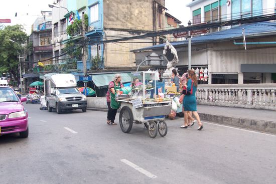 kleine mobile Garküche
