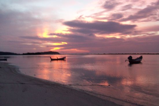 Sonnenaufgang am Chaweng Beach