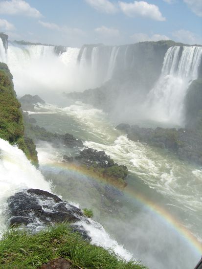 man beachte den Regenbogen 