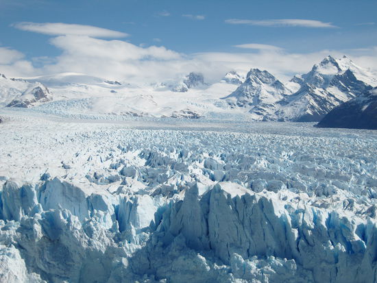 der Gletscher Perito Moreno
