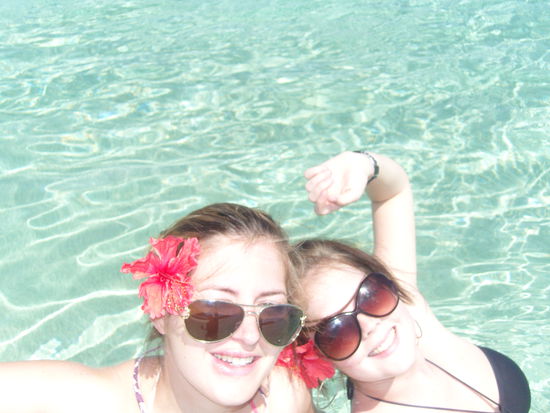 in diesem Wasser kann man nur strahlen...