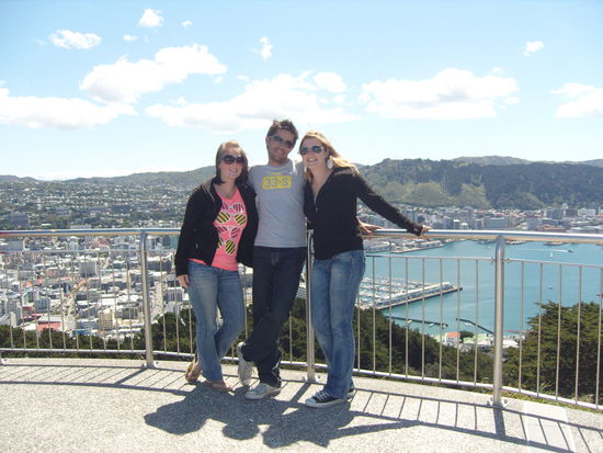 wir mit Steve in unserer Mítte