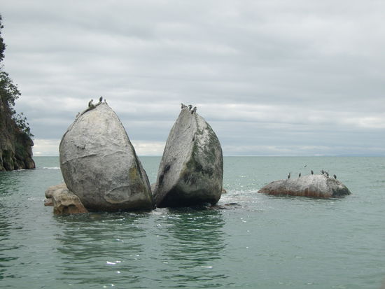 "Split Apple Rock"