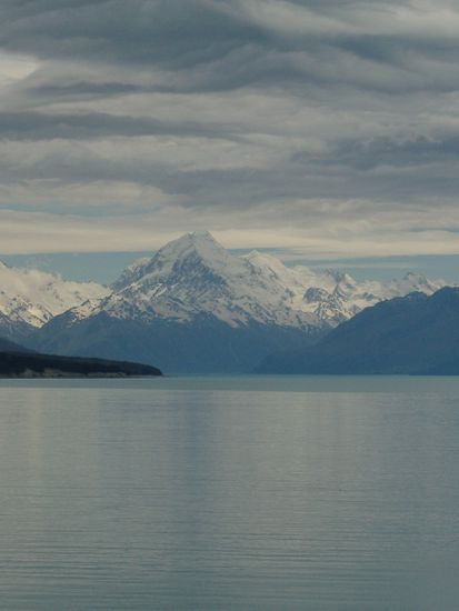 Mount Cook, der hoechste Berg Neuseelands