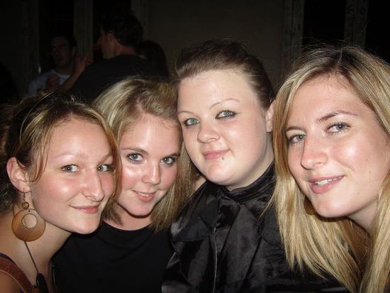 Hannah, Elisa, Gabby und Dana