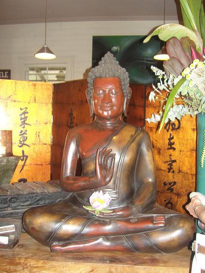 der Buddha macht es vor...