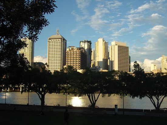 Skyline von Brisbane