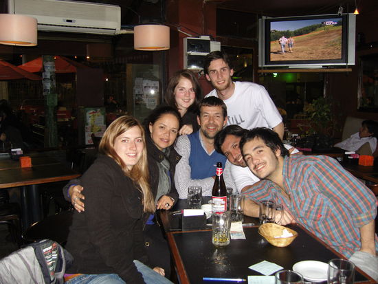 unterwegs mit Carla, Hermann Kovalski, Ruben, Agustin und Gonzalo (v.o.n.r.)