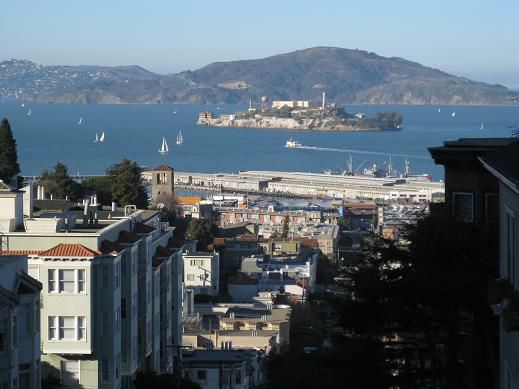 Blick auf Alcatraz