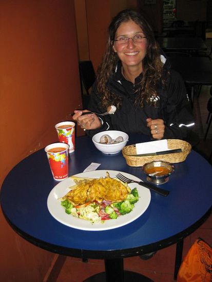 ...und Abendessen in Quito!
