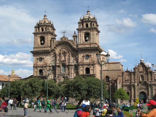 auf der Plaza de Armas