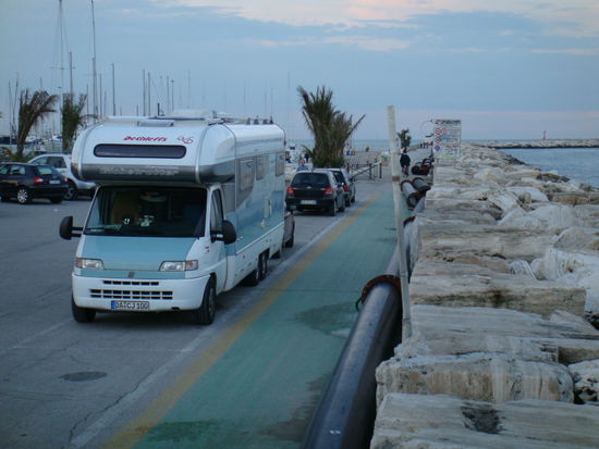 Übernachtung direkt am Wasser