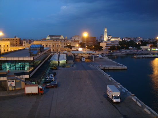 Kurz vor der Abfahrt