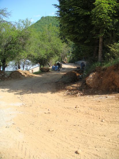 ab hier ging nichts mehr.