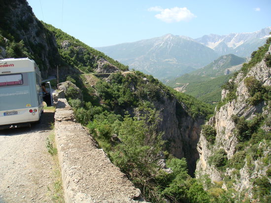 entlang der Tagesstrecke