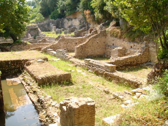 Ausgrabungsstätte in Butrin