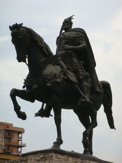 Denkmal für Skanderberg