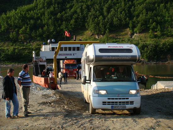 rückwärts einparken bis die Fähre voll ist