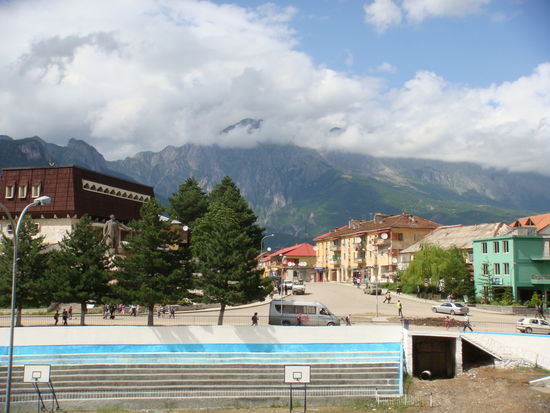 Blick von Beiram Richtung Valbone