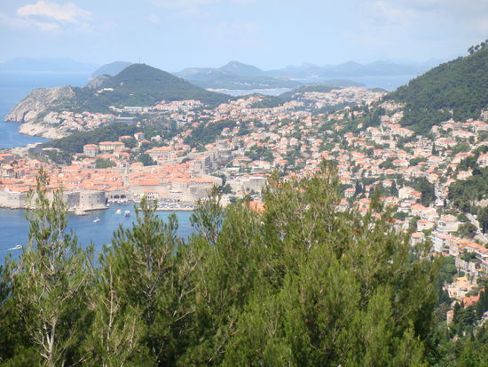 Dubrovnik aus der Ferne