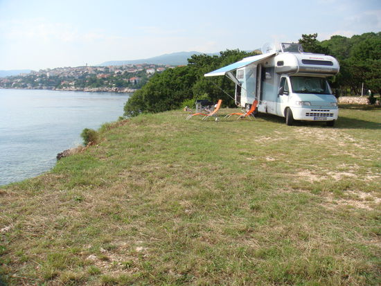 Das Auto-Camp in Novi Vinodolski