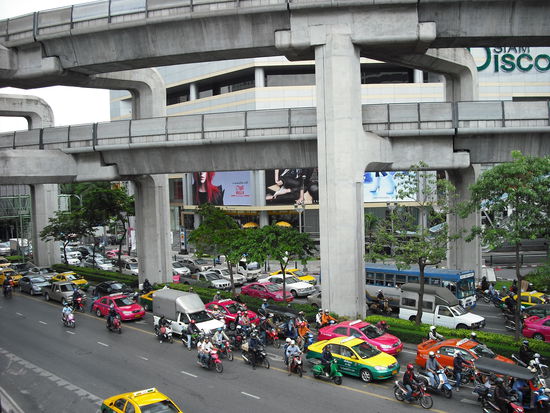 Verkehr in Bangkok