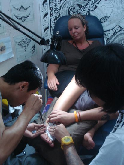 Mr.J Bamboo Tattoo..