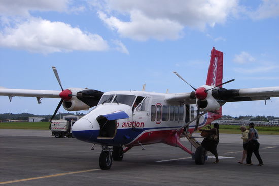 Mit der Twinotter nach BVI:
LIAT - the Caribbean way