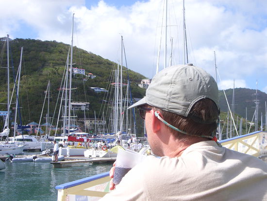 Sven beobachtet alles sehr aufmerksam ...