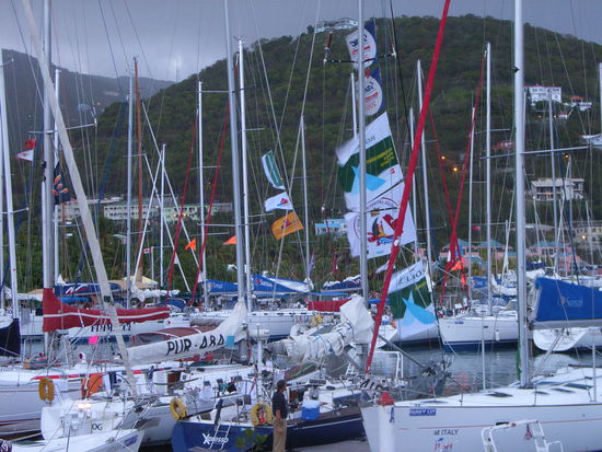 Letzter Blick auf die Schiffe ...