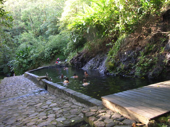 Natürlicher Swimmingpool für Wanderer