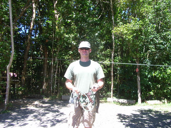 Auch Sven ist perfekt ausgerüstet.