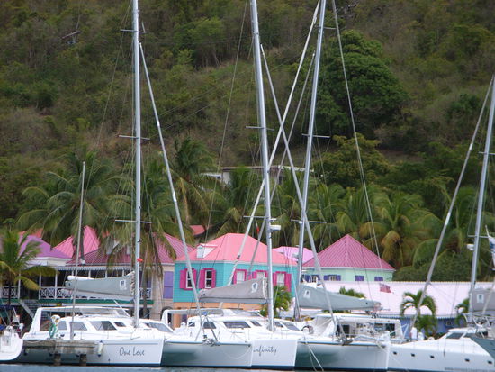 Wohin man blickt: Boote, Boote, Boote ...