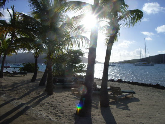 Nachmittagsstimmung 
im Bitter End Yacht Club