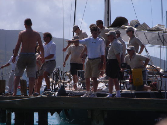 Die Segler kommen an ...